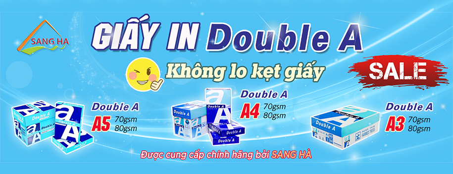 giấy in double a