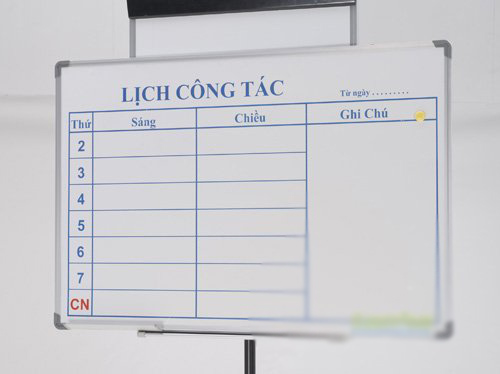 Bảng Lịch Công Tác