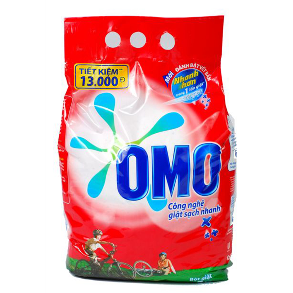 Bột Giặt OMO sạch nhanh hơn