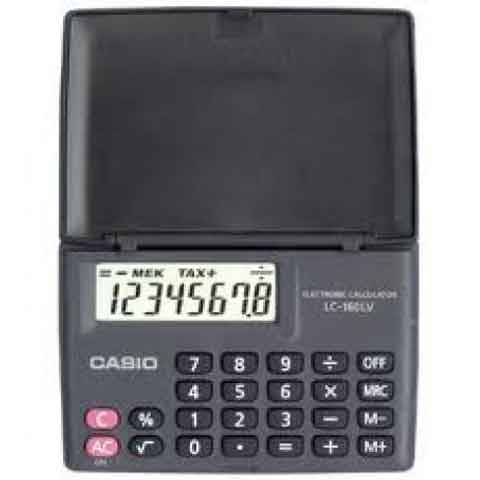 CASIO LC-160LV-BK/WE