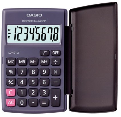 CASIO LC-401LV-BK/WE