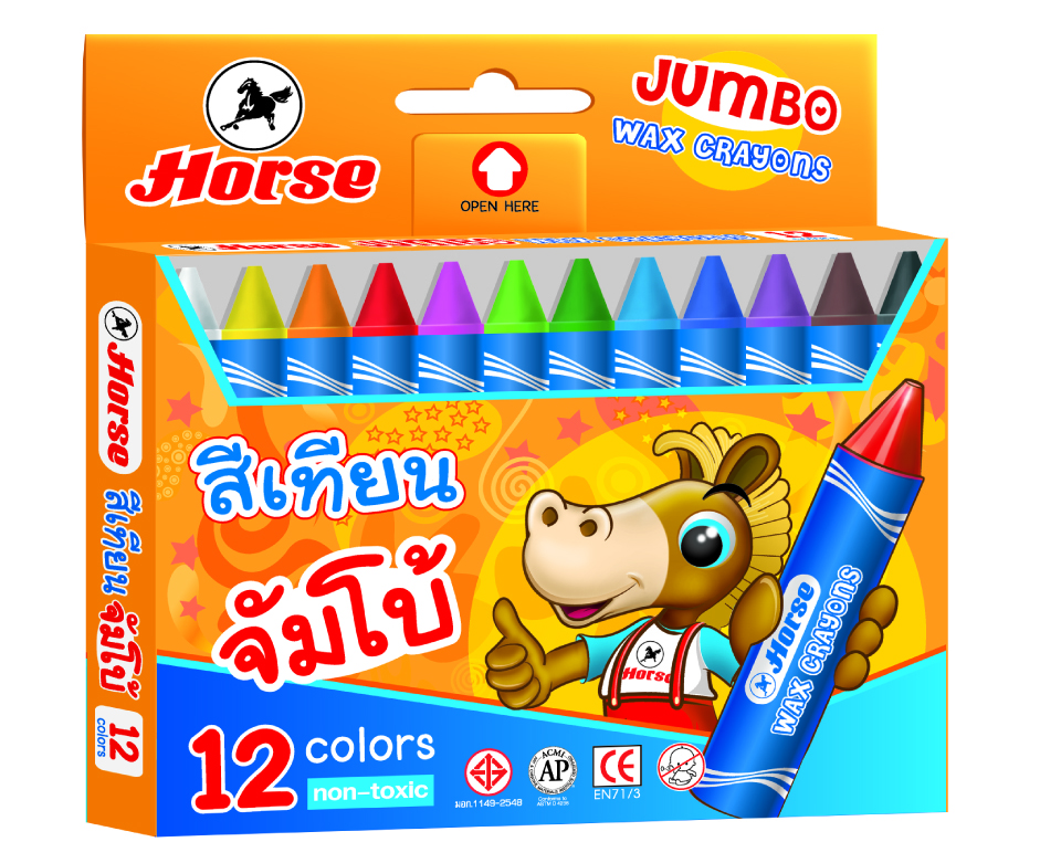 Chì sáp 12 jumbo crayon