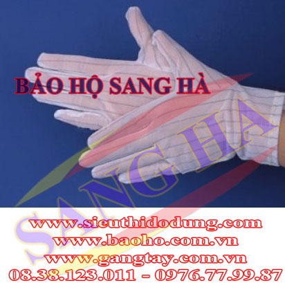 Găng Tay Chống Tĩnh Điện Polyester