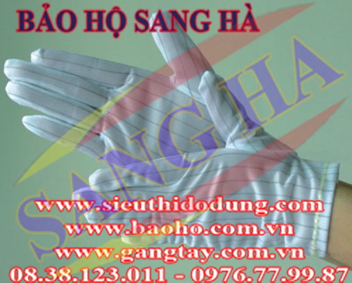 Găng Tay Chống Tĩnh Điện Polyester