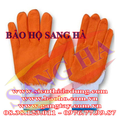 Găng Tay Len Phủ Cao Su 80g