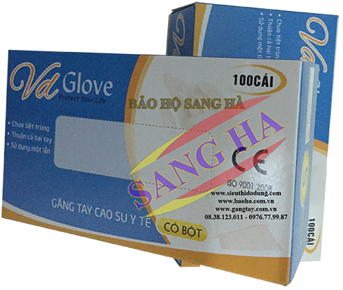 Găng Tay Y Tế VD Glove Có Bột