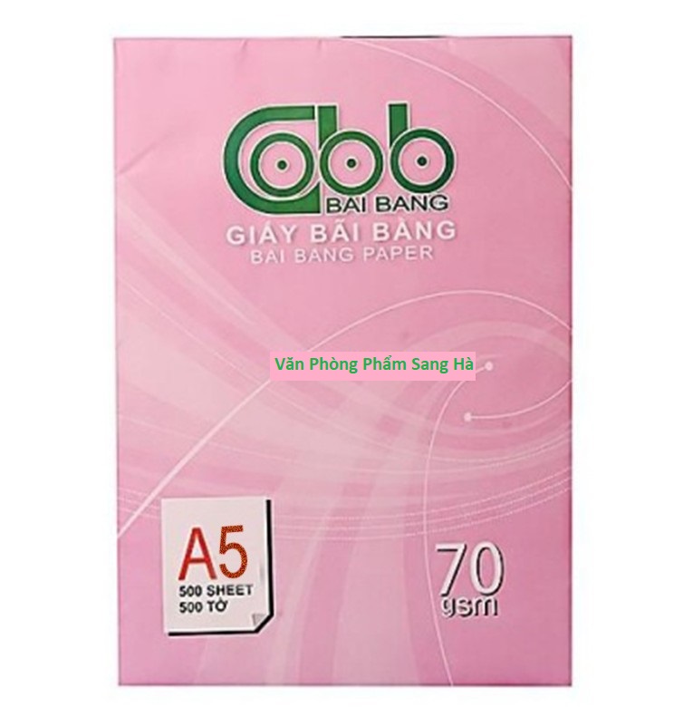 Giấy In Bãi Bằng A5 Định Lượng 70 gms