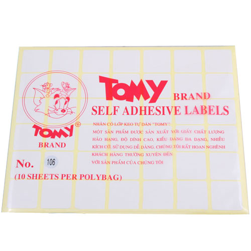 Giấy Decal Tomy 106