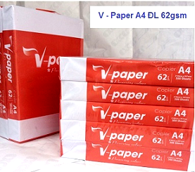 Giấy In Viva V-Paper A4 Định Lượng 62 gsm