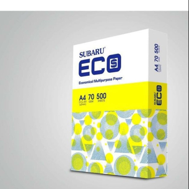 Giấy In Subaru Eco A4 Định Lượng 70 gms