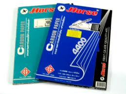 Giấy Than màu đen Horse Carbon H-2200