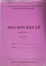 Hóa đơn bán lẻ