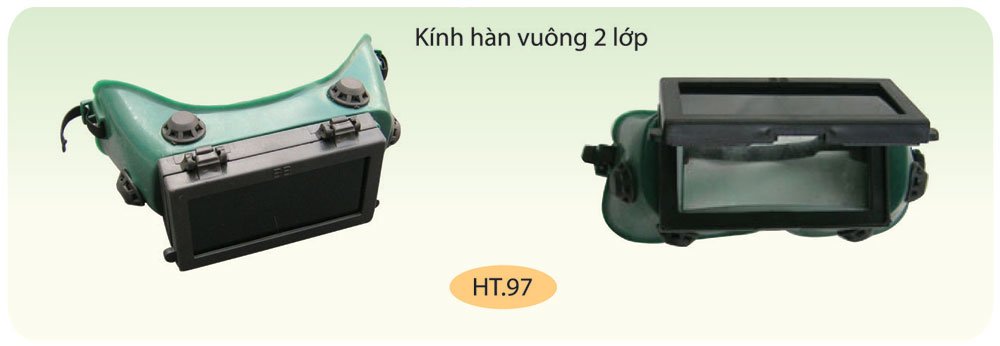 Kính hàn vuông 2 lớp HT.97