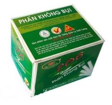 Phấn Trắng không bụi 100 Viên trắng