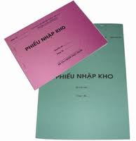 Phiếu Xuất, Nhập Kho Lớn A4