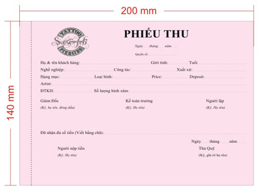 Phiếu thu C30